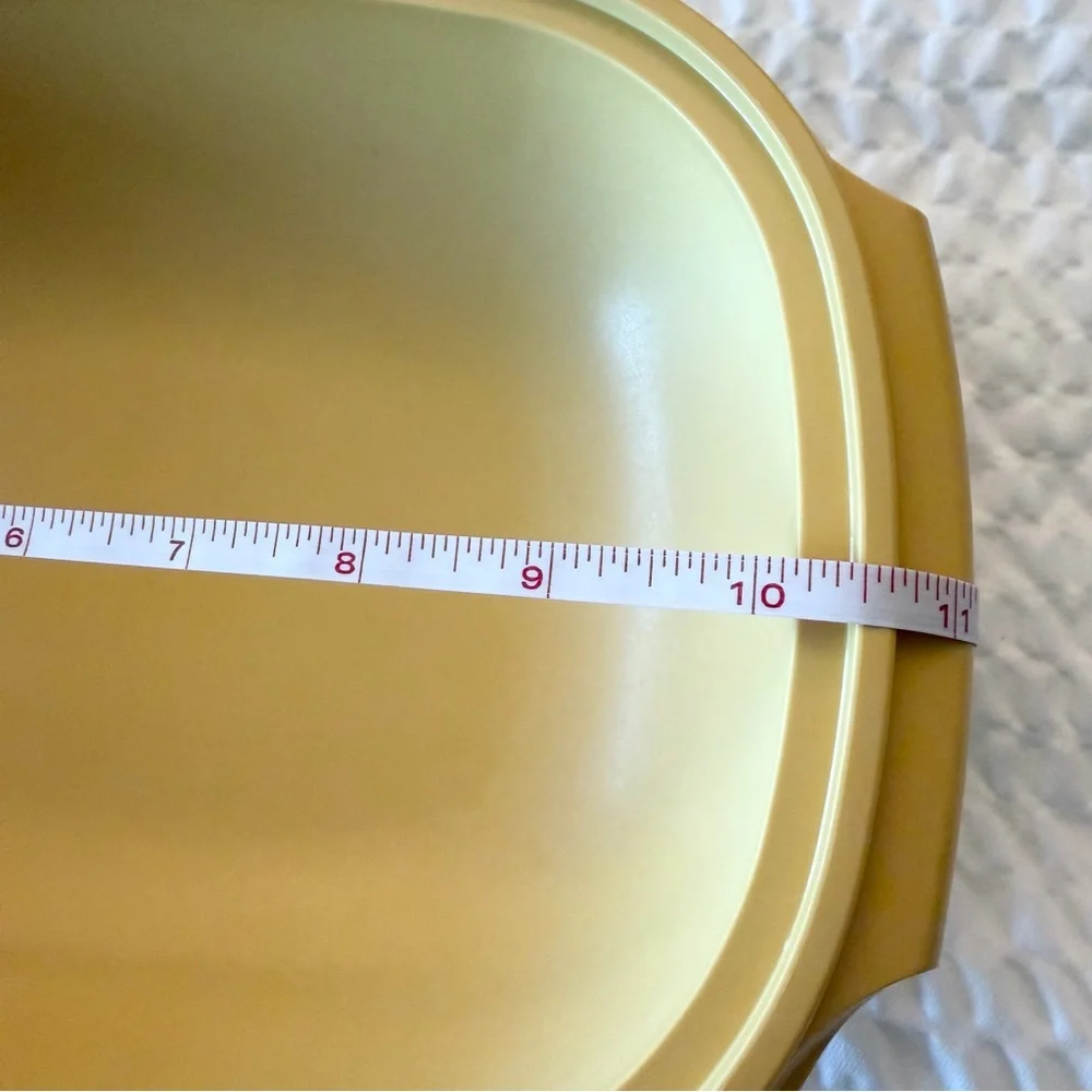 Vintage Tupperware 4pc Steamer Harvest Gold 1273